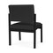 Lesro Lenox Steel Armless Guest Chair, Graphite (Gray) Seat, Graphite Back, 22.5 W 24.5 L 32 H, No Arms LS1102 - alternate 2